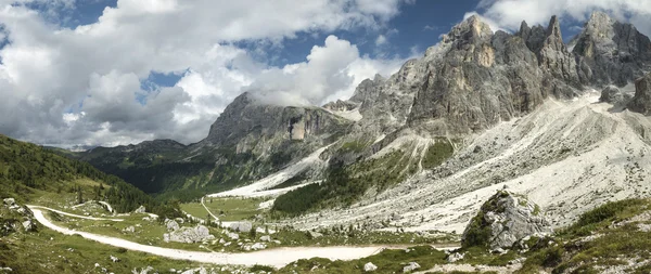Dolomiti Val Venegia panorama — Zdjęcie stockowe