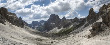 Dolomiti vajolet Vadisi panorama