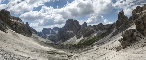 Dolomiti vajolet panorama del Valle — Foto de Stock