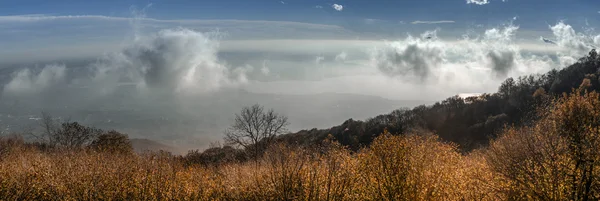 Panorama do outono do Campo dei Fori, Varese — Fotografia de Stock