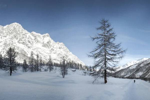 Mont blanc, aosta vallley - Italië — Stockfoto