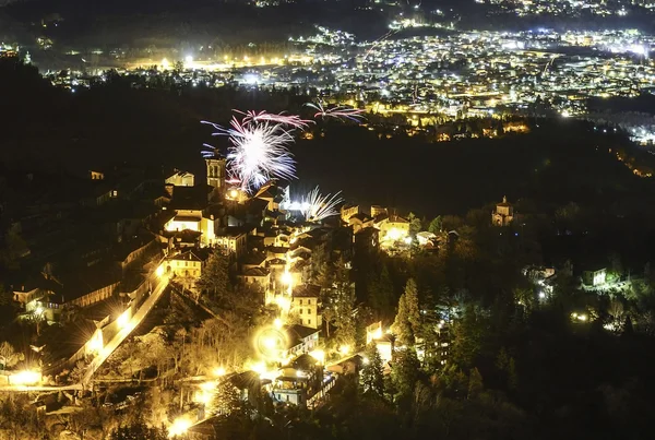 Святая гора Варезе, Новый год — стоковое фото
