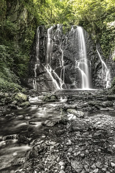 Waterfall Pevereggia, Switzerland — Stock Photo, Image