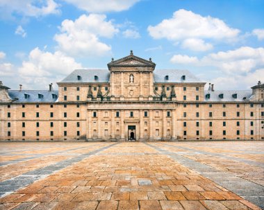 İspanya, Madrid yakınlarındaki San Lorenzo de El Escorial Kraliyet Manastırı