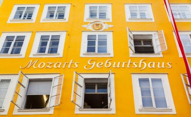 Doğum yeri wolfgang amadeus mozart, Salzburg, Avusturya
