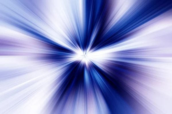 Superficie Abstracta Desenfoque Radial Zoom Tonos Azul Oscuro Lila Blanco — Foto de Stock