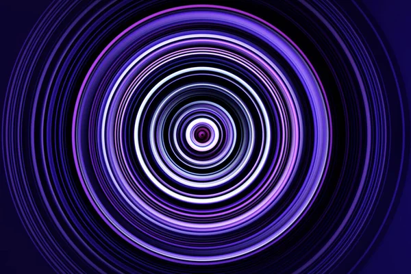 Soyut Radyal Hareket Görüntü koyu leylak ve açık leylak tonlarında. Etiket, tekstil, giysi ya da broşür tasarımı için daire şeklinde parlayan desen. Modern grafik tasarım ve metin için arkaplan.