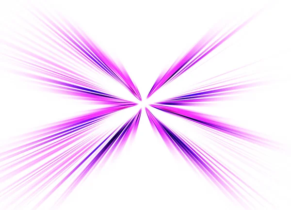 白背景のピンク ライラックトーンのぼかし放射状ズームの抽象的な表面 放射状 分岐線 収束線と明るい背景 — ストック写真