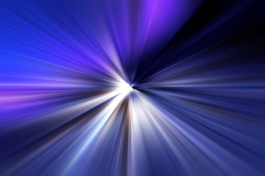 Lacivert, gri ve leylak tonlarından oluşan soyut radyal zoom bulanık yüzey. İç karartıcı gri-mor arkaplan radyal, ışıltılı, yakınsayan çizgiler.