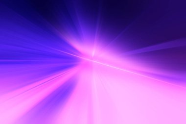 Lacivert, pembe ve leylak tonlarından oluşan soyut radyal zoom bulanık yüzey. Hüzünlü pembe arkaplan radyal, ışıltılı, birbirine yakın çizgiler..