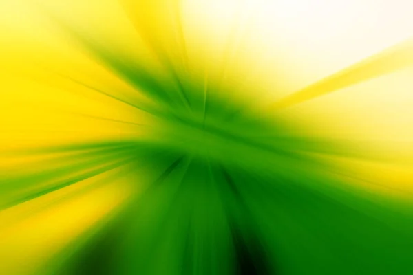 Abstract Radial Zoom Blur Surface Dark Green Yellow Tones Delicate — Stock Photo, Image