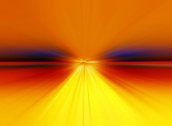 Zoom Radial Abstrait Surface Floue Tons Orange Rouge Jaune Fond — Photo