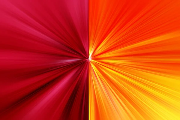 Abstraktes Radiales Zoomobjektiv Verschwimmt Die Oberfläche Orange Und Rottönen Leuchtend — Stockfoto