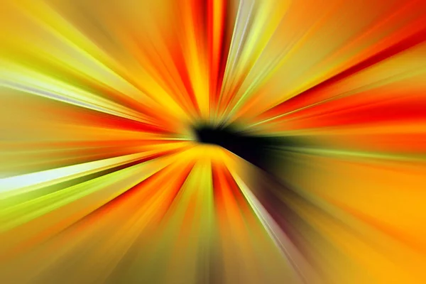 Abstrakte Oberfläche Radialer Unschärfe Zoomt Orange Rot Gelb Und Lila — Stockfoto