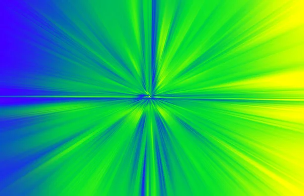 Абстрактная Поверхность Радиального Размытия Окрашивается Кислотно Зеленый Синий Желтый Цвета — стоковое фото