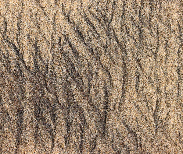 모래의 질감이요 어둡고 줄무늬 — 스톡 사진