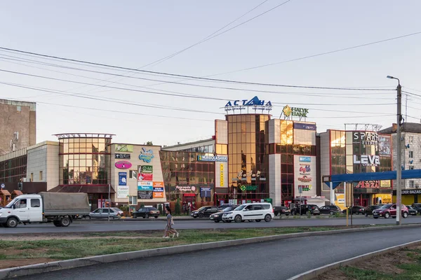 Uralsk, Kazakhstan (Qazaqstan), 05.08.2022 - Shopping center 