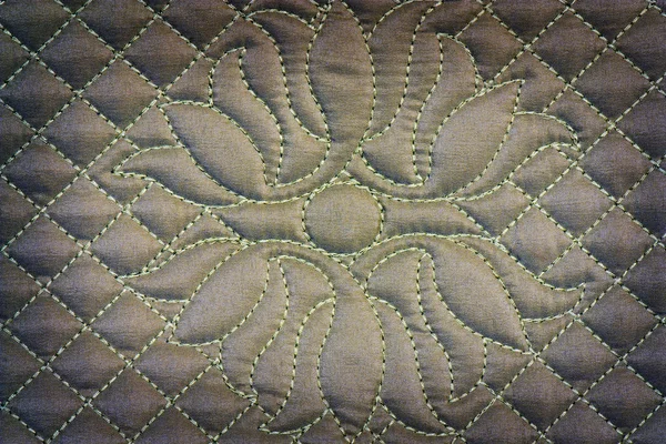 Quilted fabric — Stock Photo, Image
