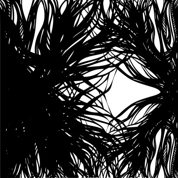 Cadre vectoriel graphique abstrait — Image vectorielle