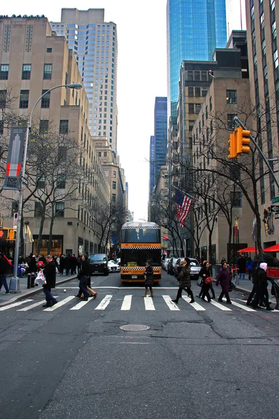 Straße von New York — Stockfoto