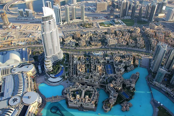 Дубай. Бурдж Халіфа день дивитися — стокове фото