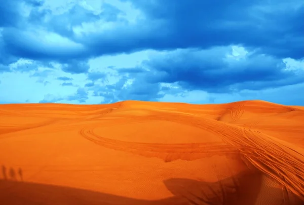 Deserto de Dubai . — Fotografia de Stock