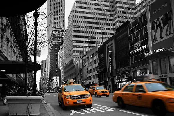 Nyc をタクシーします。 — ストック写真