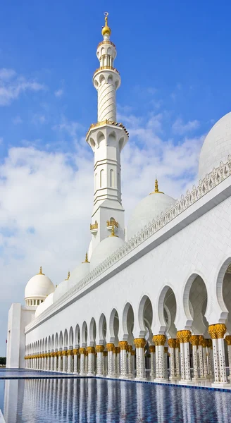 Scheich-Zayed-Moschee, vereinigte arabische Emirate, abu dhabi — Stockfoto