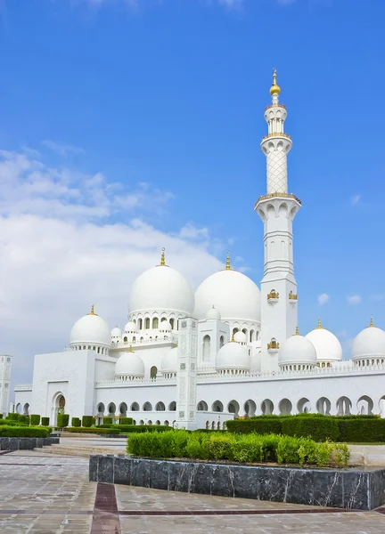 Sheikh zayed mešita, Spojené arabské emiráty, Abú Dhabí — Stock fotografie