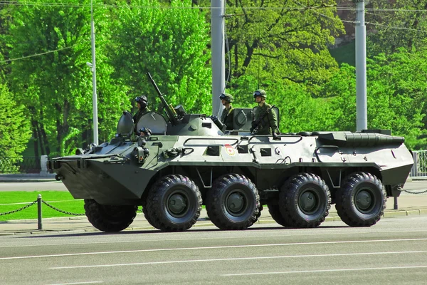 Parade in Moskou — Stockfoto