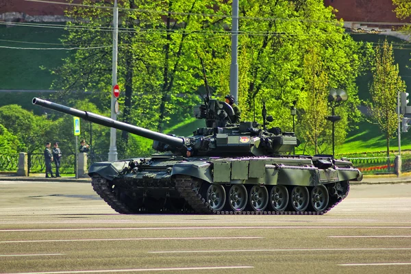 Parade in Moscow — Stock Photo, Image