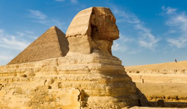 Mısır 'daki Giza Piramitleri Vadisi