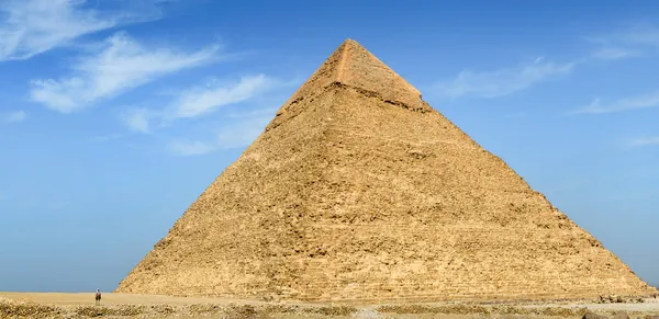 Vale Das Pirâmides Gizé Egito — Fotografia de Stock