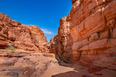 Senai Yarımadası Çölünde Kızıl Kanyon