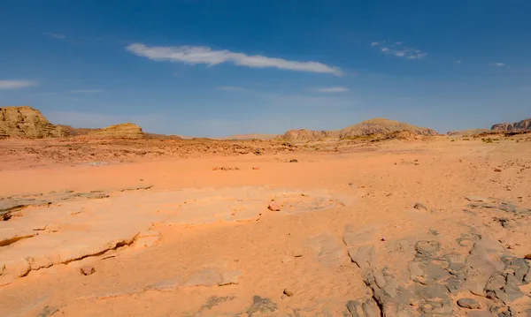 Rode Canyon Senai Peninsula Desert — Stockfoto