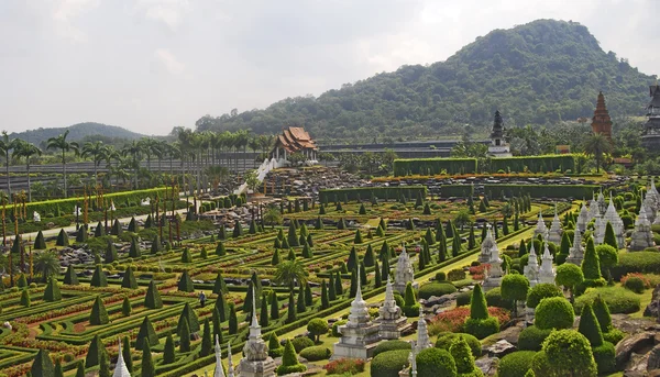 Nong Nooch Tropical Park in Thailand — Stock Photo, Image