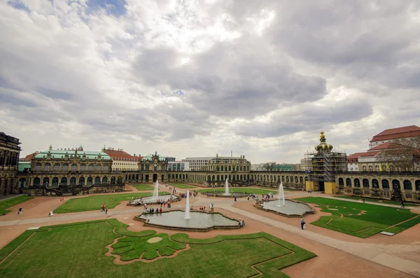 Área na cidade de Dresden — Fotografia de Stock