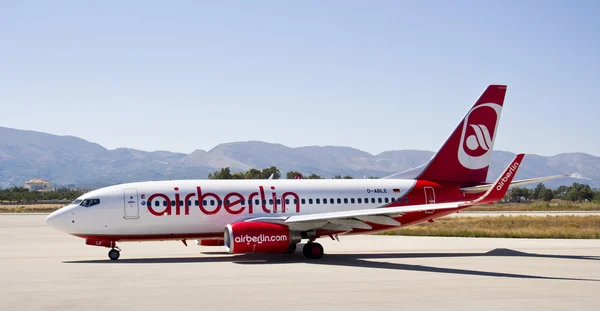 Air Berlín, boeing 737-800 — Foto de Stock