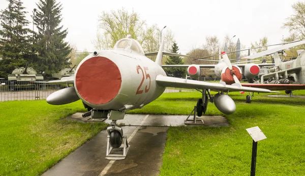 Vintage Russian Fighter airplane — Stock Photo, Image