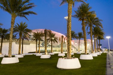 Yas Viceroy Hotel Abu Dhabi United Arab Emirates clipart