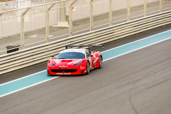 Yas Marina Racing Circuito Esportes Car Racing em Abu Dhabi Imagem De Stock