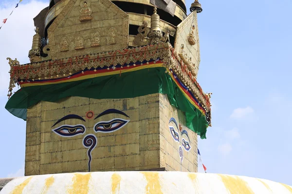 Los ojos del Buda, mirando hacia el oeste . —  Fotos de Stock