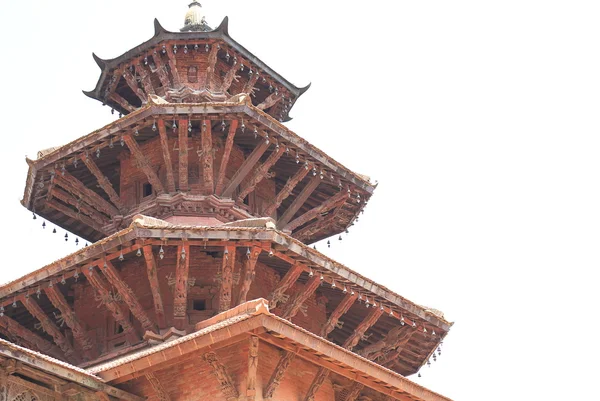 Patan wieża w degutalle świątyni durbar square. — Zdjęcie stockowe
