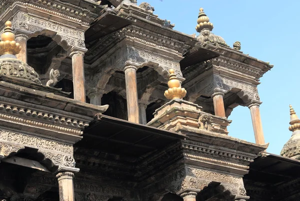 Krishna mandir-templet. kathmand-nepal. — Stockfoto