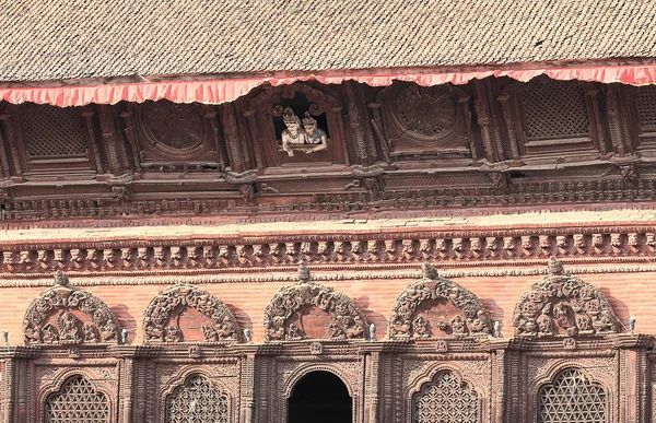 湿婆帕尔瓦蒂庙帕坦，尼泊尔. — 图库照片