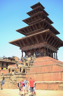 nyatapola veya siddhi laxmi Tapınağı. taumadhi tole-bhaktapur-nepal. 0220