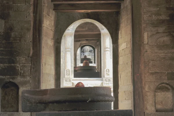 Пандра Шивалая святыни-храм Пашупатинатх-Деопатан-Катманду-Непал. 0297 — стоковое фото