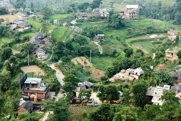 Outskirts norte-Bandipur-Nepal. 0387 — Fotografia de Stock