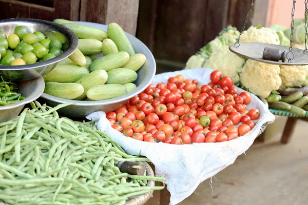Groceries and vegetables shop. Bandipur-Nepal. 0442 — Stock Photo, Image