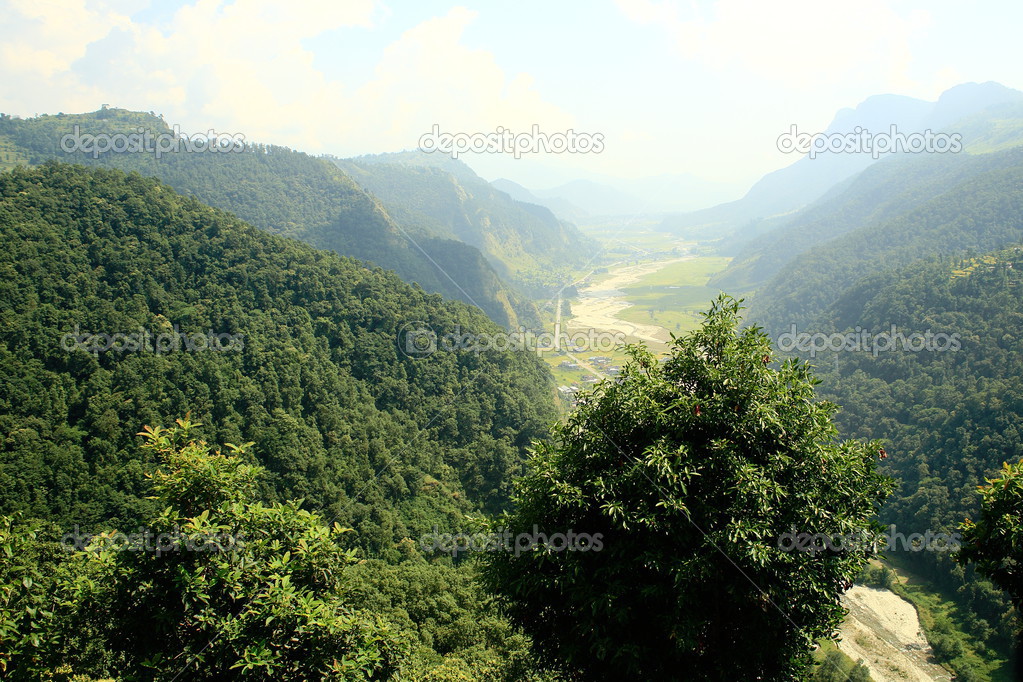 Seti Gandaki-river valley. Phedi-Nepal. 0466